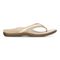 Vionic Tide II - Women's Leather Orthotic Sandals - Orthaheel - Gold Metallic- 4 right view