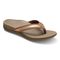 Vionic Tide II - Women's Leather Orthotic Sandals - Orthaheel - Bronze Metallic - 1 main view