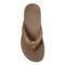Vionic Tide II - Women's Leather Orthotic Sandals - Orthaheel - Bronze Metallic - 3 top view