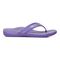 Vionic Tide II - Women's Leather Orthotic Sandals - Orthaheel - Amethyst - Right side