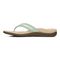 Vionic Tide II - Women's Leather Orthotic Sandals - Orthaheel - Lichen - 2 left view