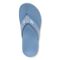 Vionic Tide II - Women's Leather Orthotic Sandals - Orthaheel - Blue Shadow - Top