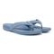Vionic Tide II - Women's Leather Orthotic Sandals - Orthaheel - Blue Shadow - Pair