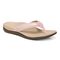 Vionic Tide II - Women's Leather Orthotic Sandals - Orthaheel - Pale Blush - 1 profile view