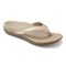 Vionic Tide II - Women's Leather Orthotic Sandals - Orthaheel - Gold Metallic - 1 main view