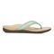 Vionic Tide II - Women's Leather Orthotic Sandals - Orthaheel - Lichen - 4 right view