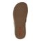 Vionic Tide II - Women's Leather Orthotic Sandals - Orthaheel - Bronze Metallic - 7 bottom view