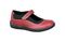 Drew Rose - Women's Mary Jane Velcro Strap Shoe - Red