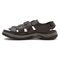 Drew Mason - Men\'s Fisherman Comfort Sandals - Black Tumb