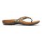 Vionic Floriana Women's Thong Sandals - Bronze Croco - 4 right view