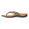 Vionic Floriana Women's Thong Sandals - Bronze Croco - 2 left view