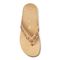 Vionic Floriana Women's Thong Sandals - Gold Cork - 3 top view