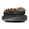 Vionic Floriana Women's Thong Sandals - Black Crocodile - 6 front view