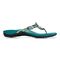 Vionic Karina Women's Toe-post Supportive Sandal - Teal Snake - 4 right view
