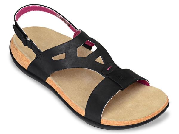 Spenco Tora Women's Strappy Sandals - Black