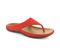 Strive Maui - Women's Supportive Thong Sandals - Scarlet - Angle