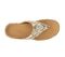 Strive Maui - Women's Supportive Thong Sandals - Snake Glamour - Overhead