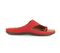 Strive Capri - Women's Supportive Sandals with Arch Support - Scarlet - Side