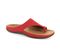 Strive Capri - Women's Supportive Sandals with Arch Support - Scarlet - Angle