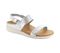 Strive Isla - Women's Supportive Sandals - Silver - Angle