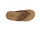 SOLE Casual Cork Flip Flops - Men's Supportive Sandals - Bark top  