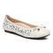 Vionic Spark Minna - Women's Casual Shoes - Cream Met Leopard - Angle main