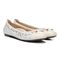 Vionic Spark Minna - Women's Casual Shoes - Cream Met Leopard - Pair