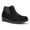 Aravon Laurel - Women's Waterproof Shoes - Black Suede - Angle main