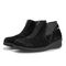 Aravon Laurel - Women's Waterproof Shoes - Black Suede - Pair