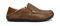 OluKai Moloa Slipper - Men's Nubuck/Shearling House Shoes - Toffee / Dk Wood - Profile main