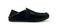 OluKai Moloa Slipper - Men's Nubuck/Shearling House Shoes - Black/Black - Profile main