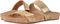 Vionic GRACE Jura - Women's Slide Sandals -  Gold Snake