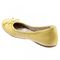 Softwalk Narina - Women's Comfort Ballet Flat - Yellow Paten - back34