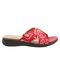 Softwalk Tillman - Women's Slip-on Sandal - Red Snake - outside