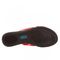 Softwalk Tillman - Women's Slip-on Sandal - Red Snake - bottom