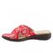 Softwalk Tillman - Women's Slip-on Sandal - Red Snake - inside