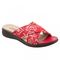 Softwalk Tillman - Women's Slip-on Sandal - Red Snake - main