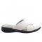 Softwalk Tillman - Women's Slip-on Sandal - White - outside