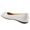 Trotters Sizzle Signature - Women's Flat - White Pearl - back34