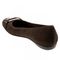 Trotters Sizzle Signature - Women's Flat - Dk Brown Sde - back34