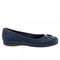 Trotters Sizzle Signature - Navy Snake - outside