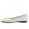 Trotters Sizzle Signature - Women's Flat - White Pearl - inside