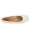Trotters Sizzle Signature - Women's Flat - White Pearl - top