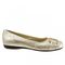 Trotters Sizzle Signature - Women's Flat - Gold - outside