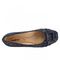 Trotters Sizzle Signature - Women's Flat - Navy - top
