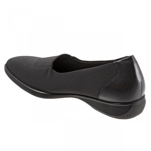 Trotters Jake - Women's Casual Slip-on Shoe - Black Combo - back34