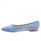 Trotters Signature Estee Women's Casual Flat - Washed Blue - inside