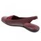 Trotters Sarina - Women's Casual Flat - Dk Red Combo - back34