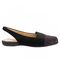 Trotters Sarina - Women's Casual Flat - Black Suede - outside