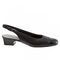 Trotters Dea - Women's Adjutable Dress Shoes - Black/black - outside